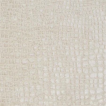 Designer Fabrics Designer Fabrics K0151B 54 in. Wide Cream Textured Alligator Shiny Woven Velvet Upholstery Fabric K0151B